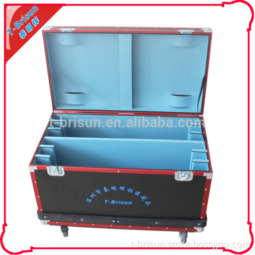 6 in 1 flight case with high quality hardware